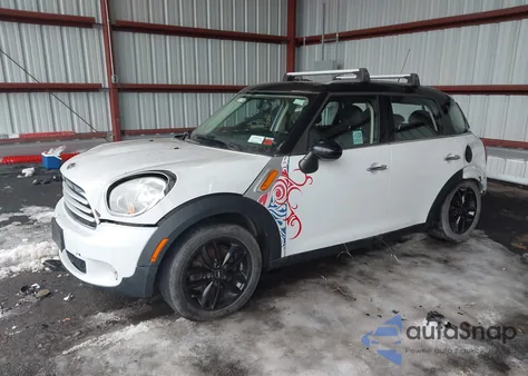 2013 Mini Countryman Cooper z USA, uszkodzony, nr VIN WMWZB3C55DWM31380